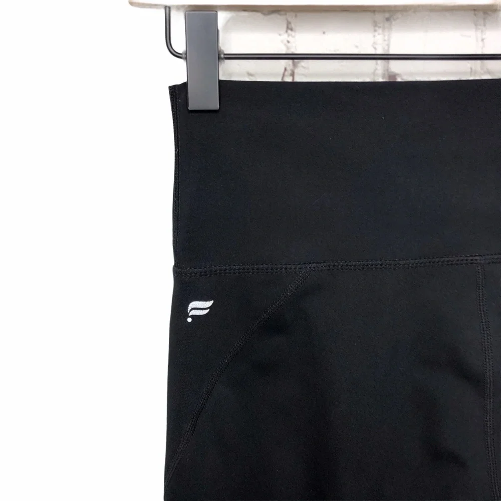 Fabletics Cashel Foldover PureLuxe Leggings Black Size XS/Small Activewear - Picture 8 of 9